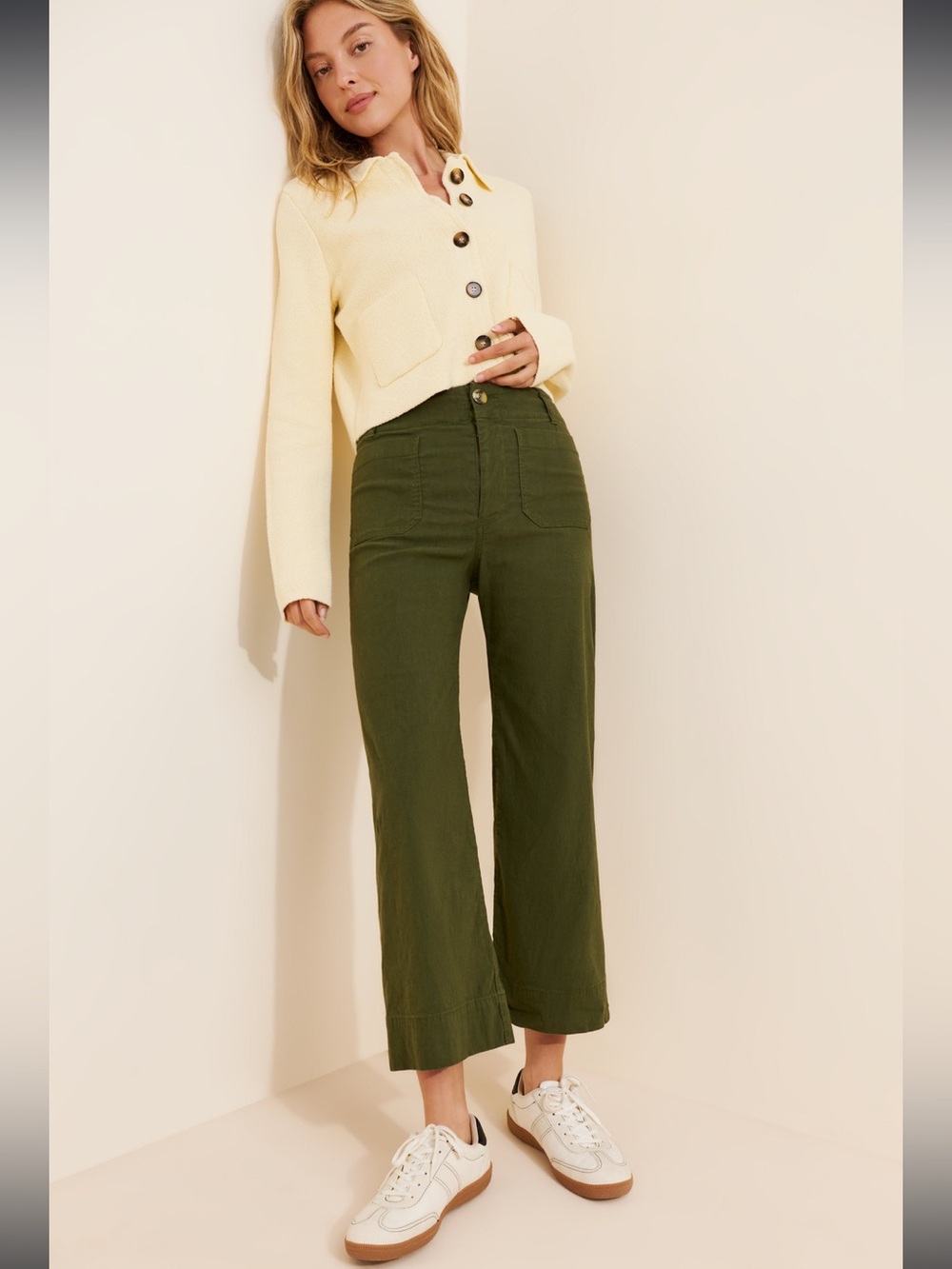 Anthropologie’s Maeve The Colette Cropped Pants 👖 - Picture 5 of 12